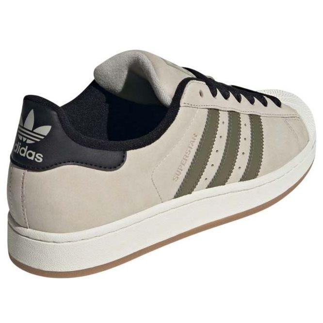 ◆adidas◆ Superstar II Beige Olive Black JI0138 adidas adidas Superstar 2 'Beige Olive White' JI0138