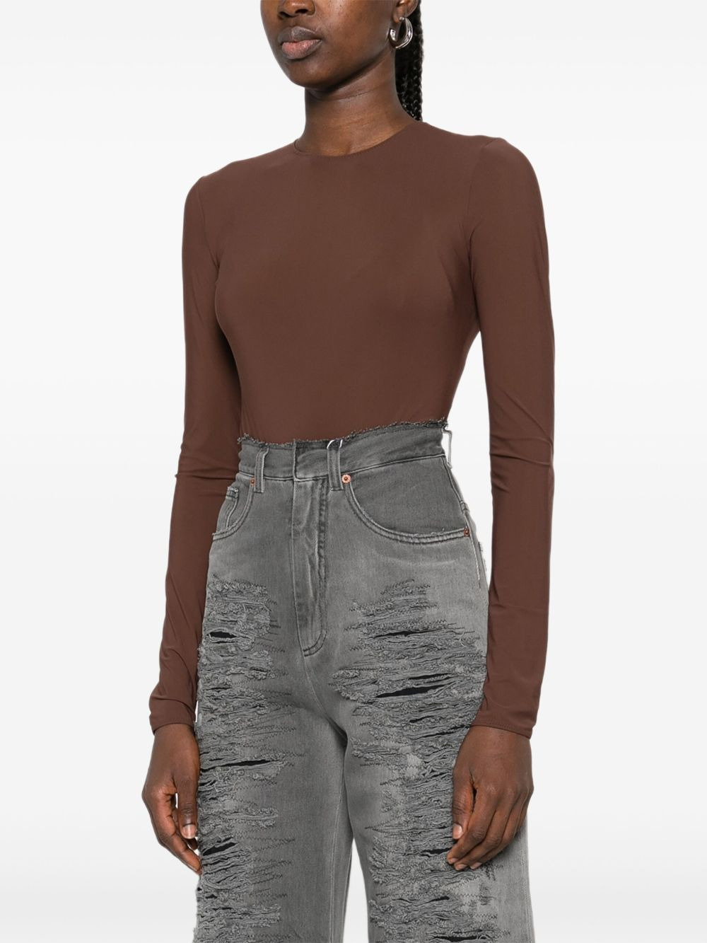 long-sleeve bodysuit - 3