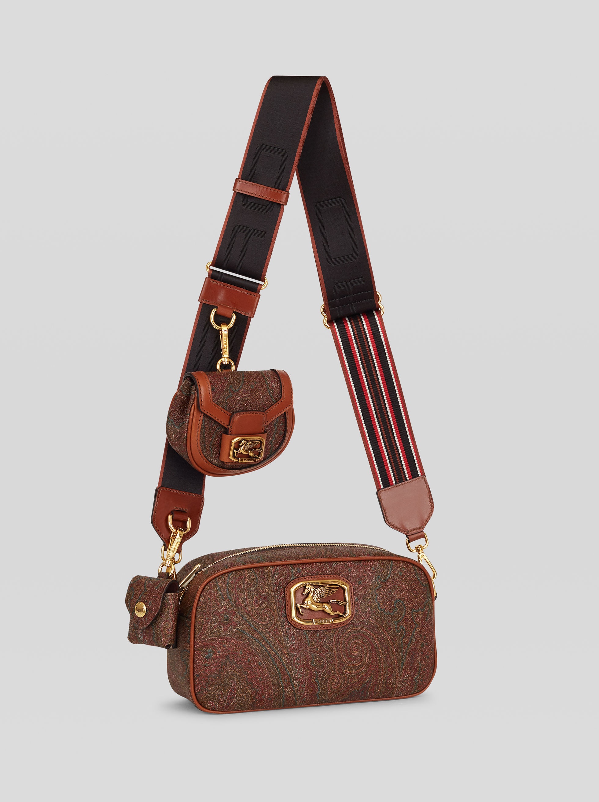 PEGASO PAISLEY JACQUARD CROSSBODY BAG - 5