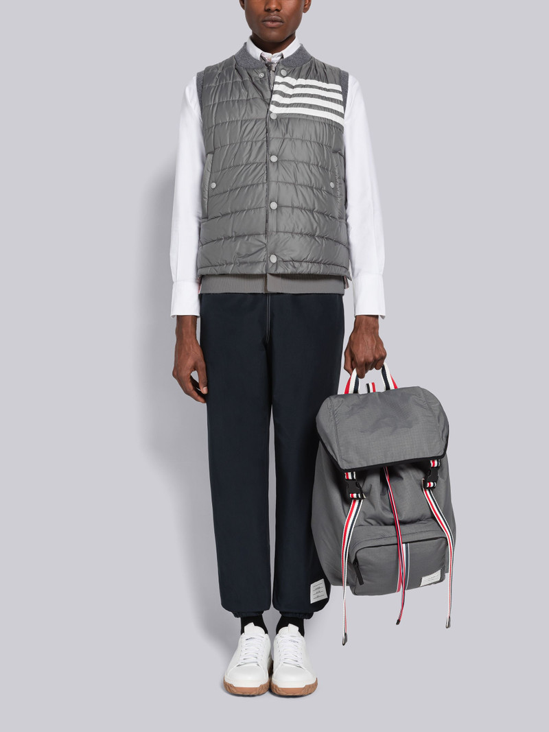 Nylon And Cashmere Reversible Tech Vest 5