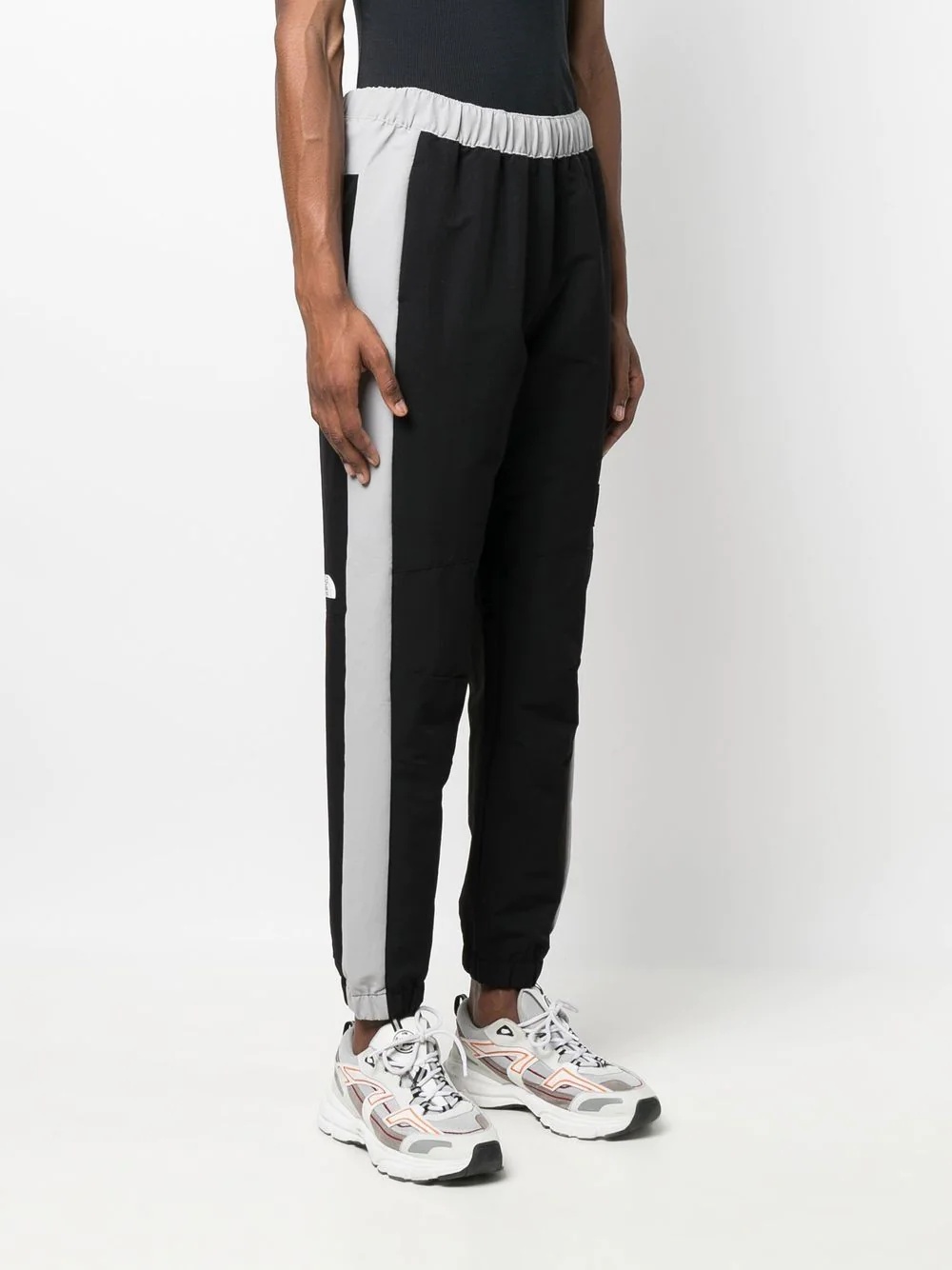 side-panel tapered joggers - 3