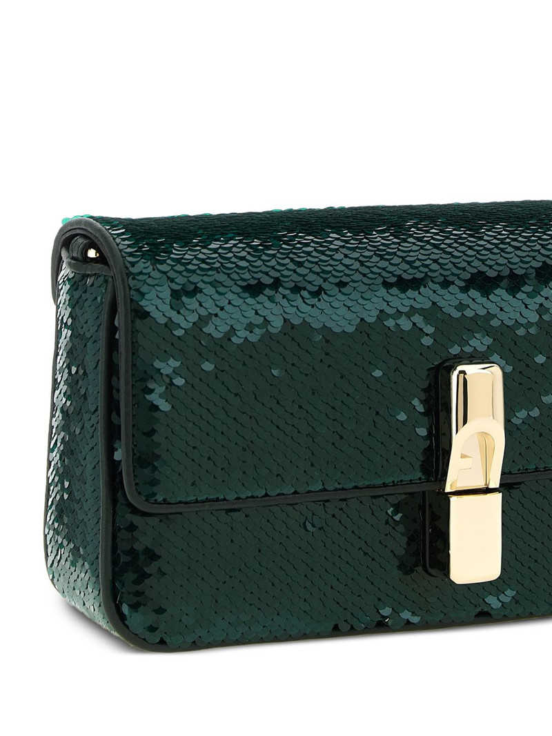 small Iride sequined flap cross-body bag 3