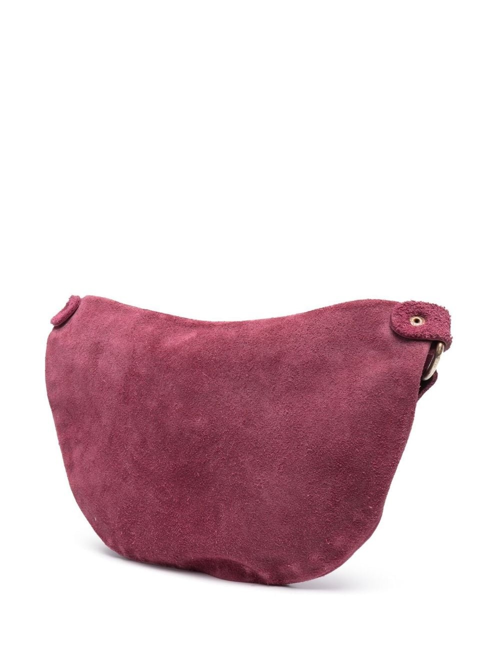 zip-fastening suede belt bag - 3