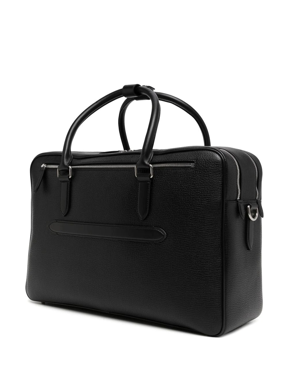 leather logo-stamp holdall - 3