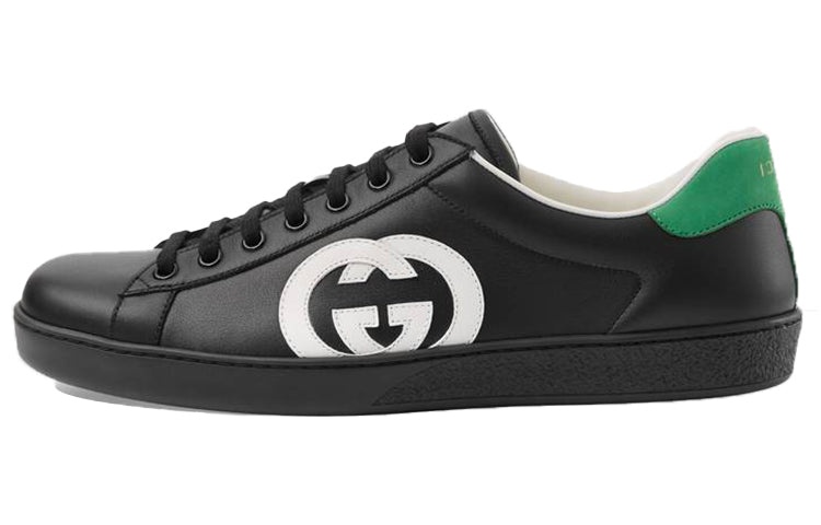 Gucci Ace 'Interlocking G - Black White' 625783-1XG70-1103 - 2