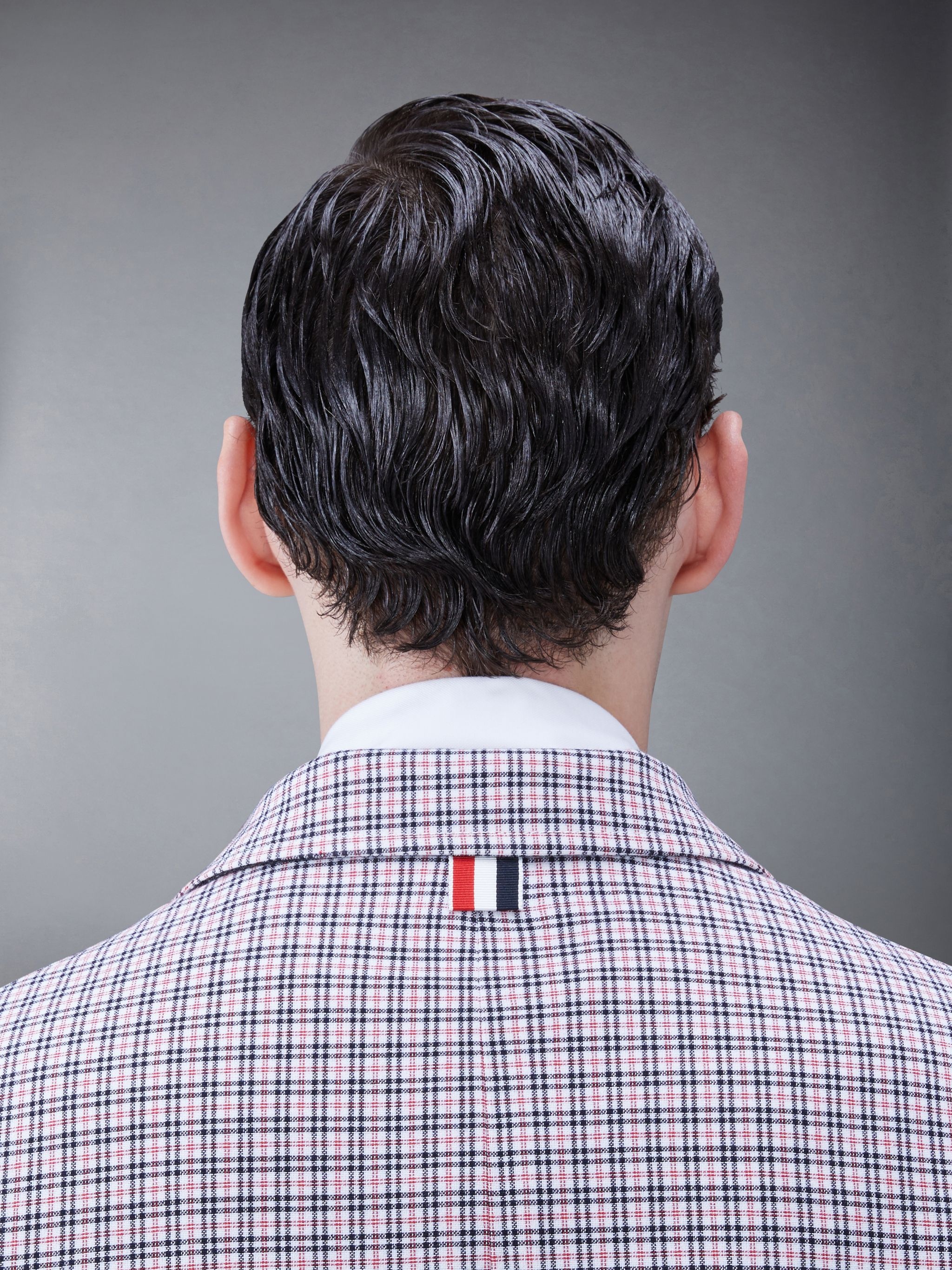 single-breasted button-fastening blazer - 6