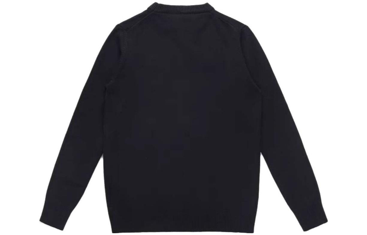 COMME des GARCONS PLAY V-Neck Pullover Red Emblem 'Black' AZ-N002-051-1 - 3