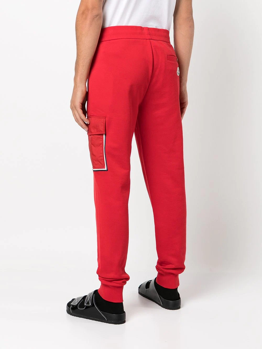 tapered-leg cargo trousers - 4