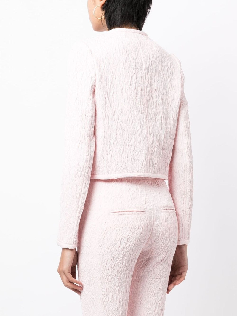 Palmire zip-up cropped jacket 4