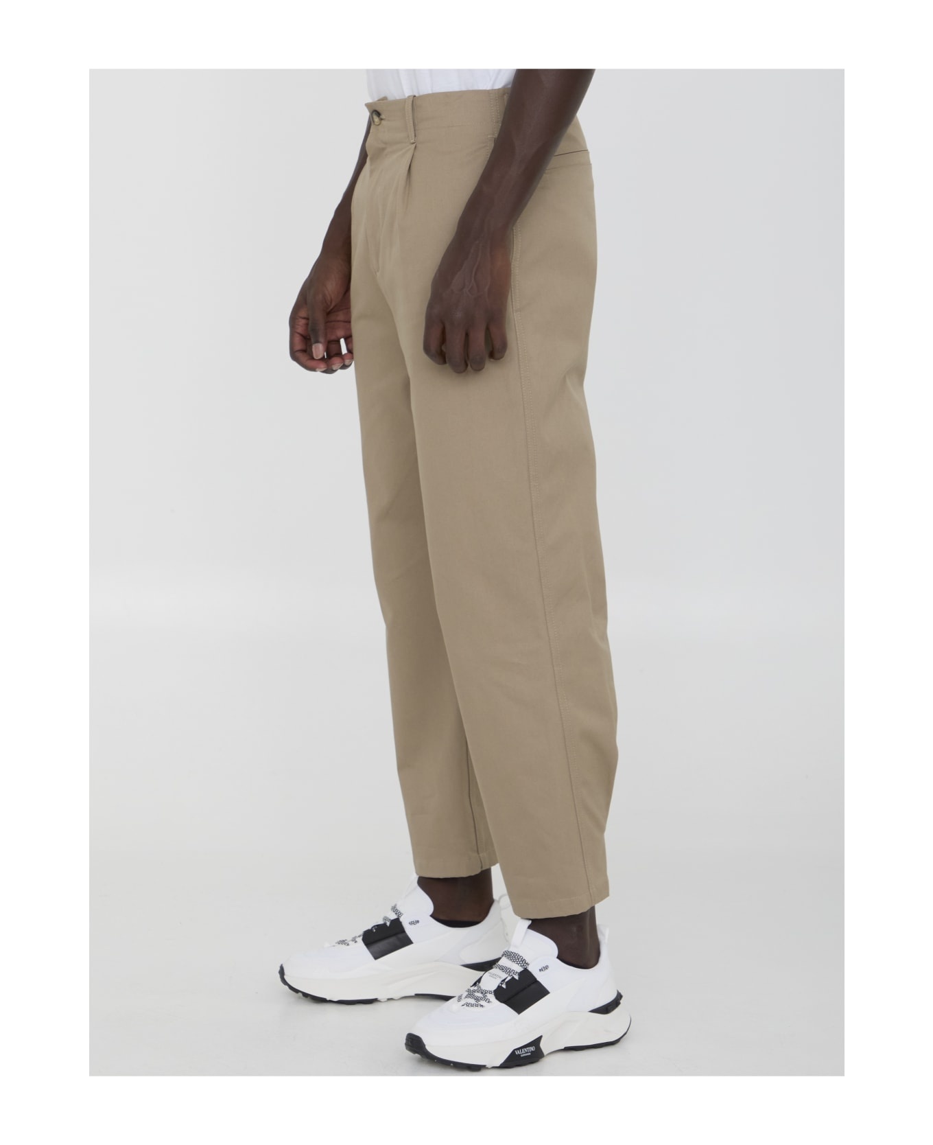 Pants In Cotton Gabardine - 2