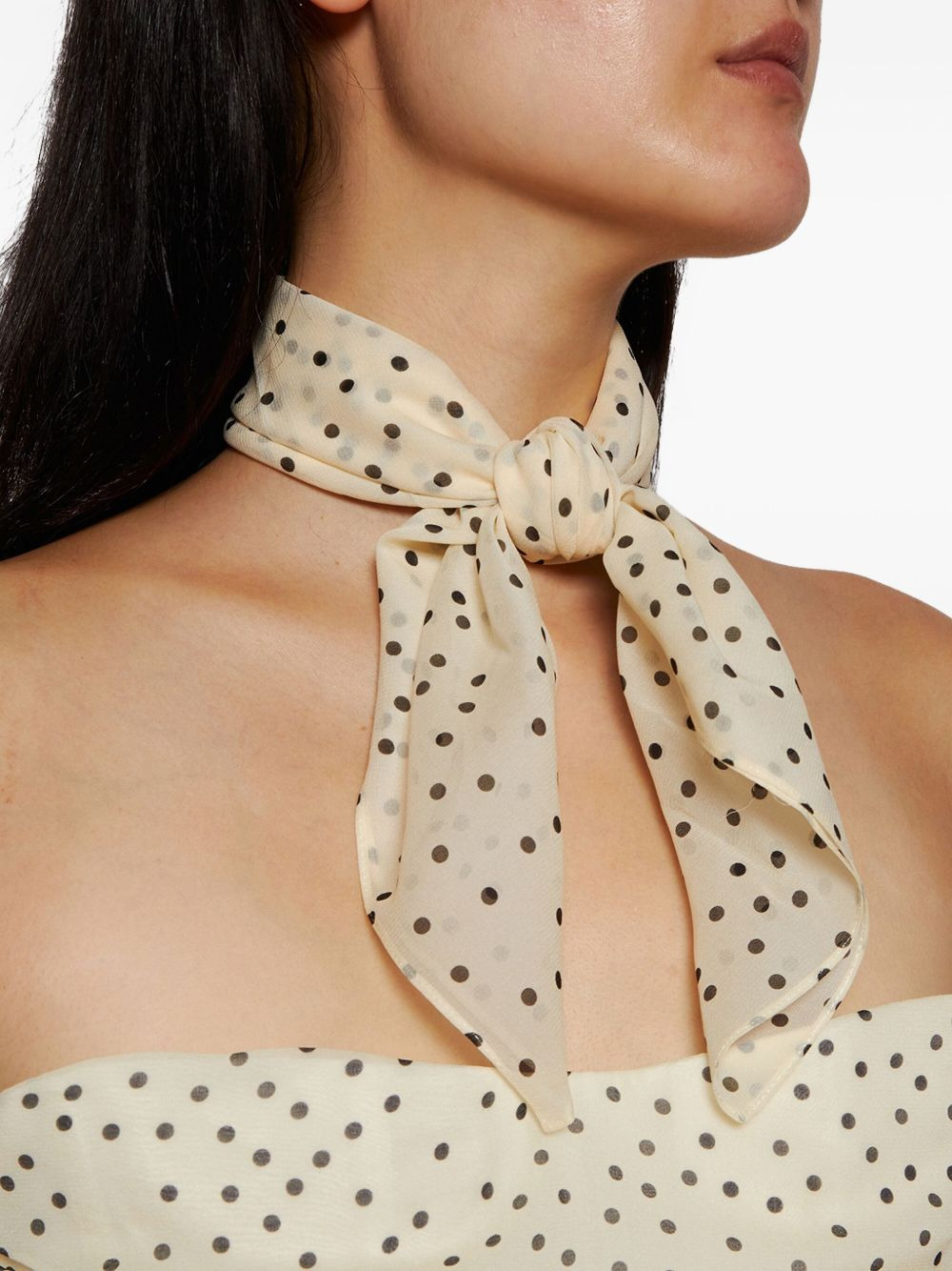 polka-dot scarf - 3