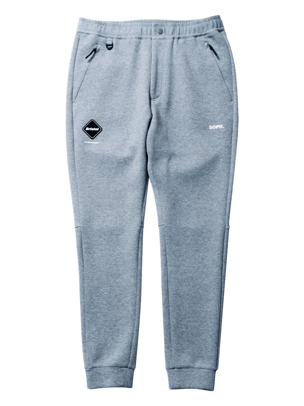 logo-patch track pants - 1