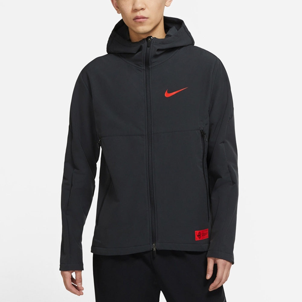 Nike Sports Training protection against cold Woven Hooded Jacket Black DH1384-010 - 5