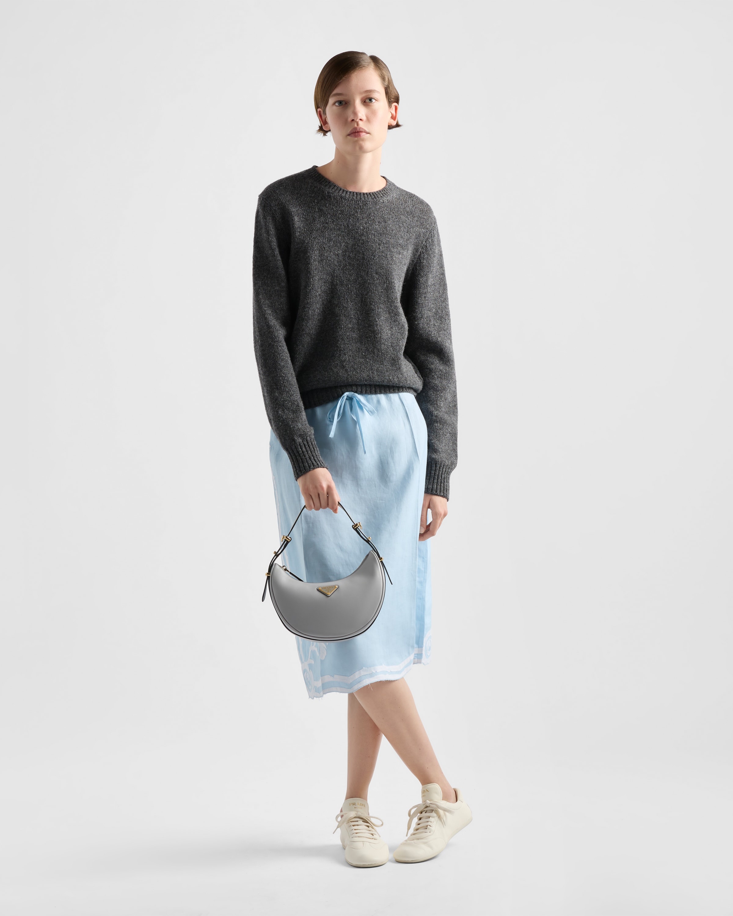 Prada Arqué leather shoulder bag - 8