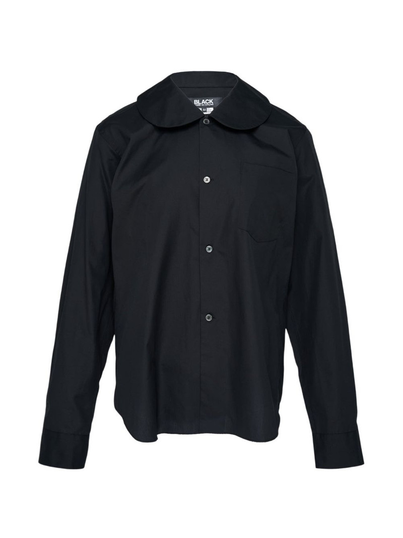 Peter Pan collar long-sleeve shirt 1