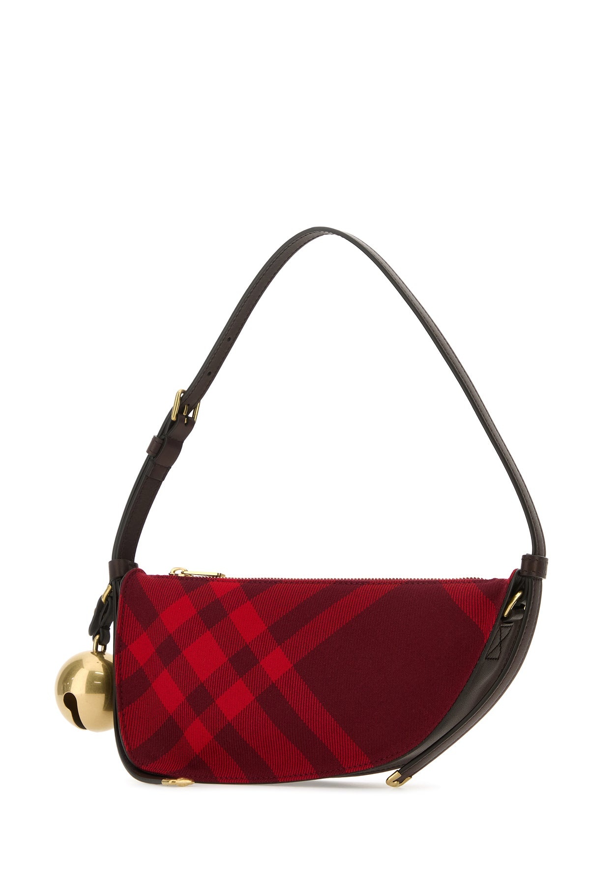 Embroidered canvas mini Shield shoulder bag - 2