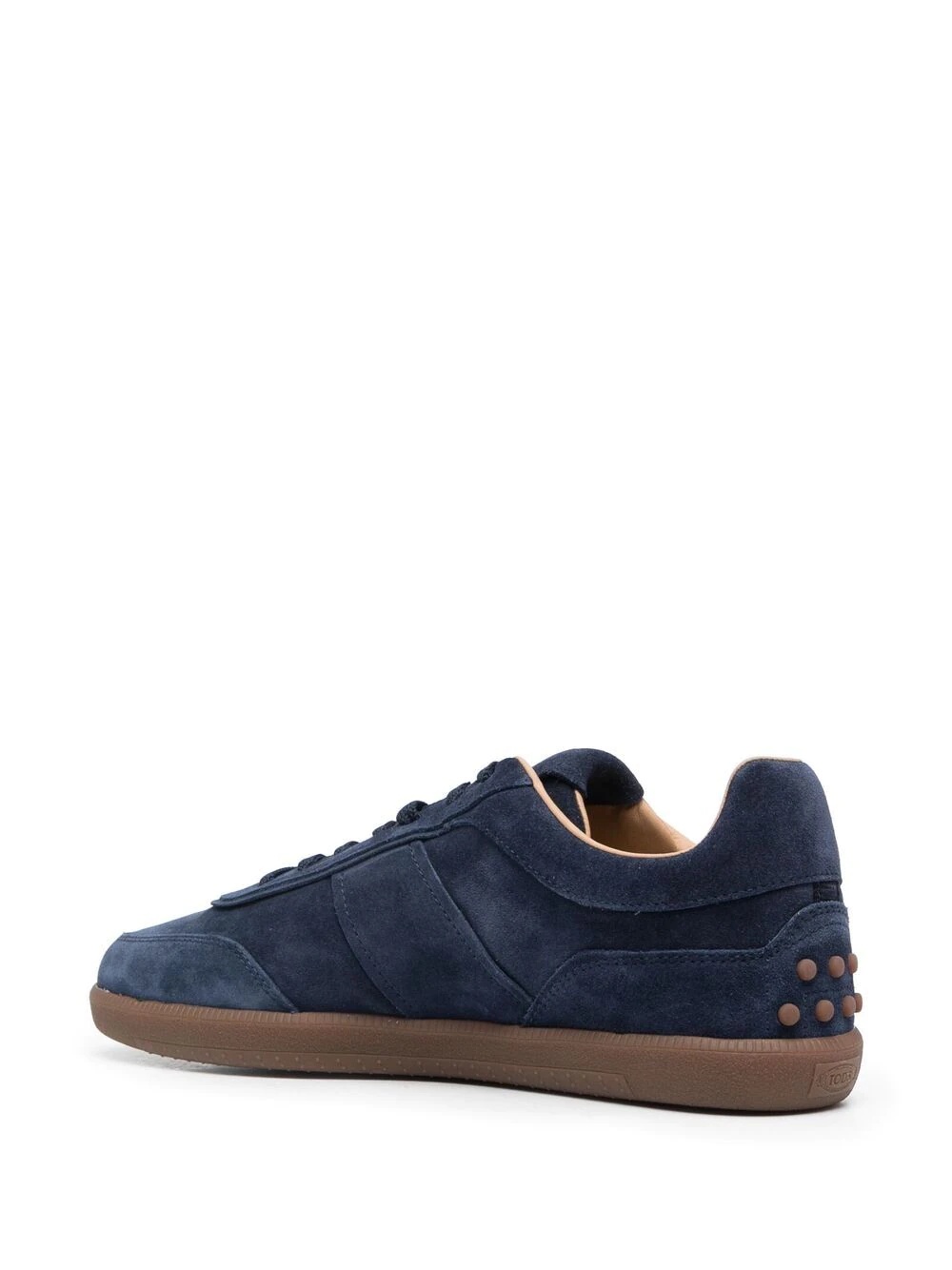 panelled low-top sneakers - 3