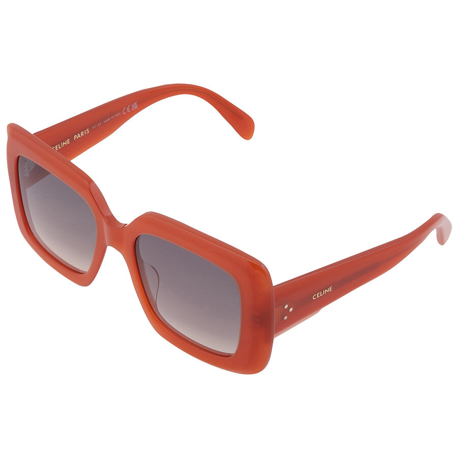 Celine Brown Gradient Square Ladies Sunglasses CL40263I 42F 54 - 3