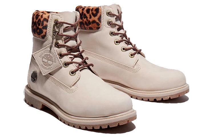 (WMNS) Timberland Safari Cheetah 6 Inch Waterproof Boot 'Beige' A2GY5269 - 3