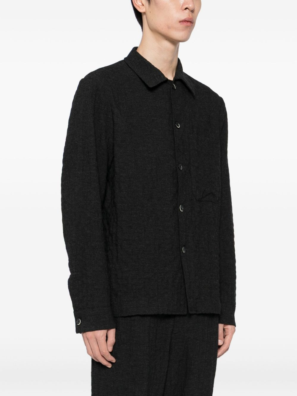 textured shirt - 3
