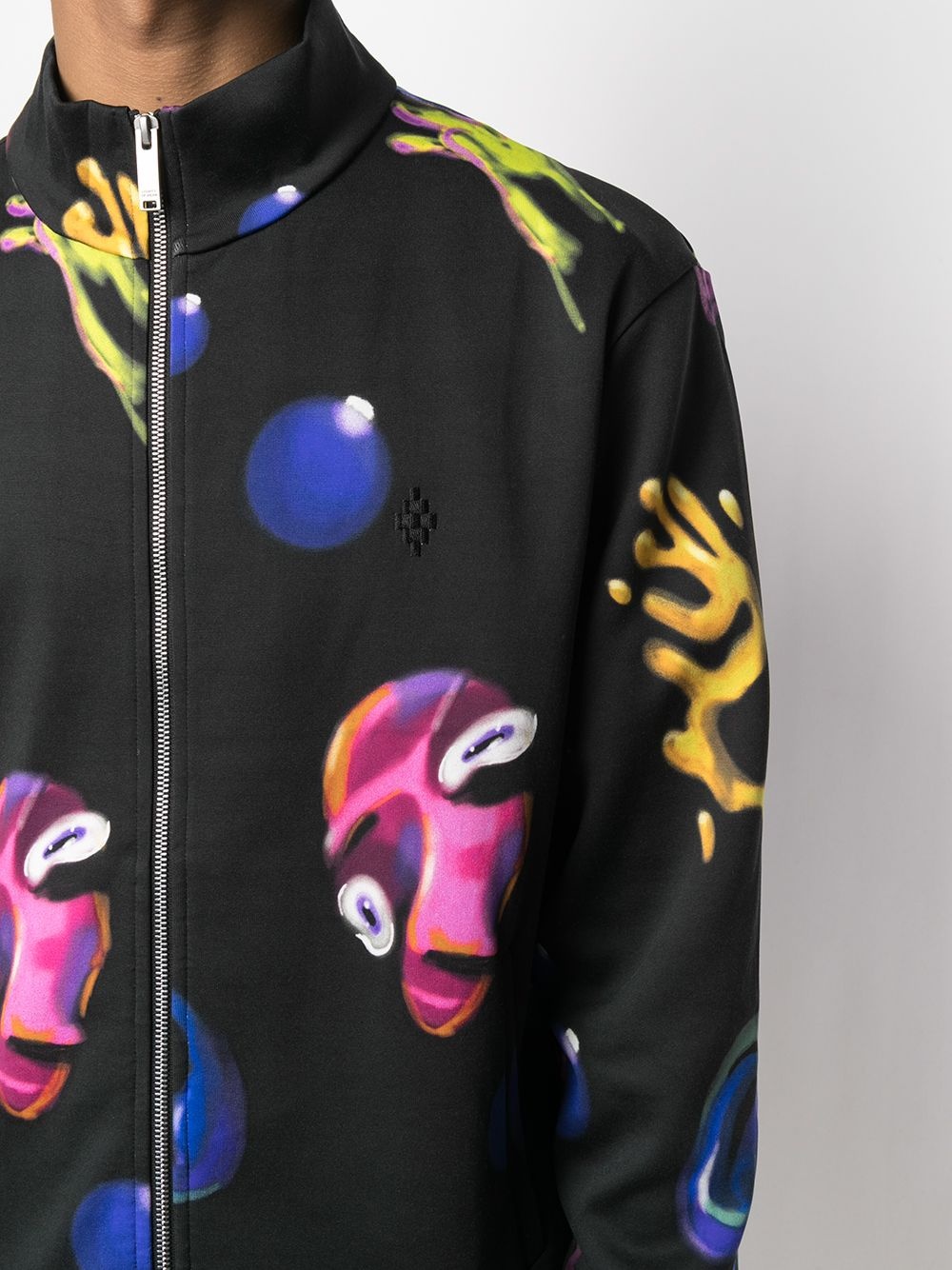 Crazy Faces print jacket - 5