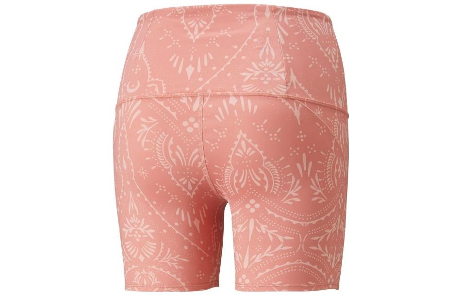 (WMNS) PUMA Studio Printed 5 Inch Training Legging Short 'Rosette' 521591-24 - 2