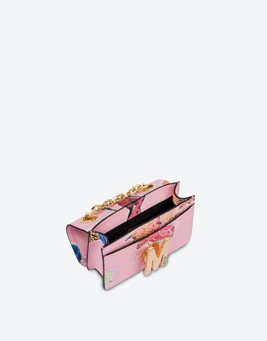 FASHION SKETCHES MINI SHOULDER M BAG - 3