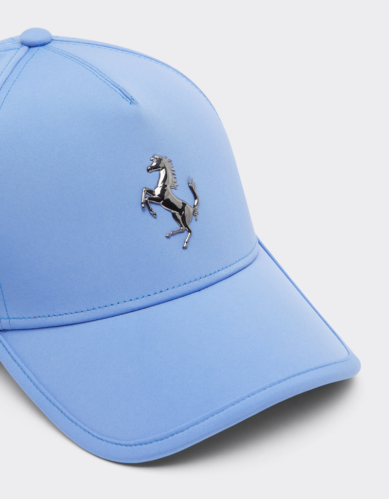 Baseball cap with metal Prancing Horse 4