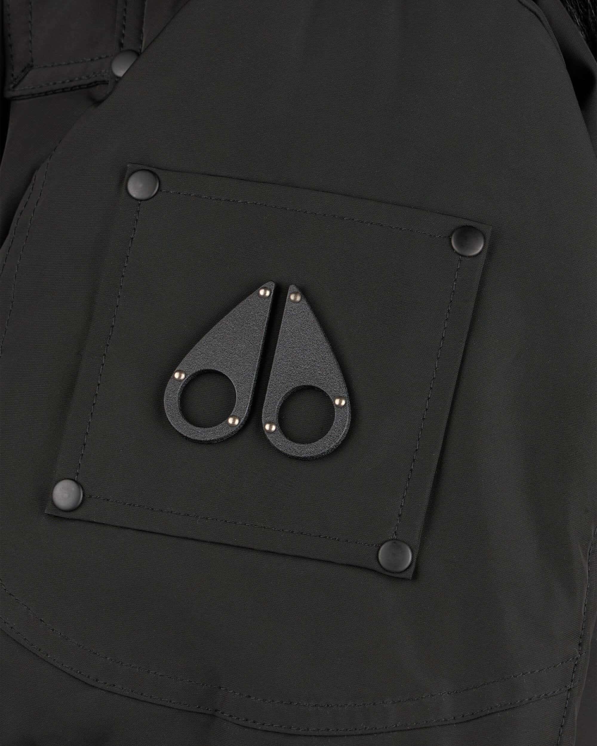 ONYX SHEARLING CAUSAPSCAL PARKA - 5