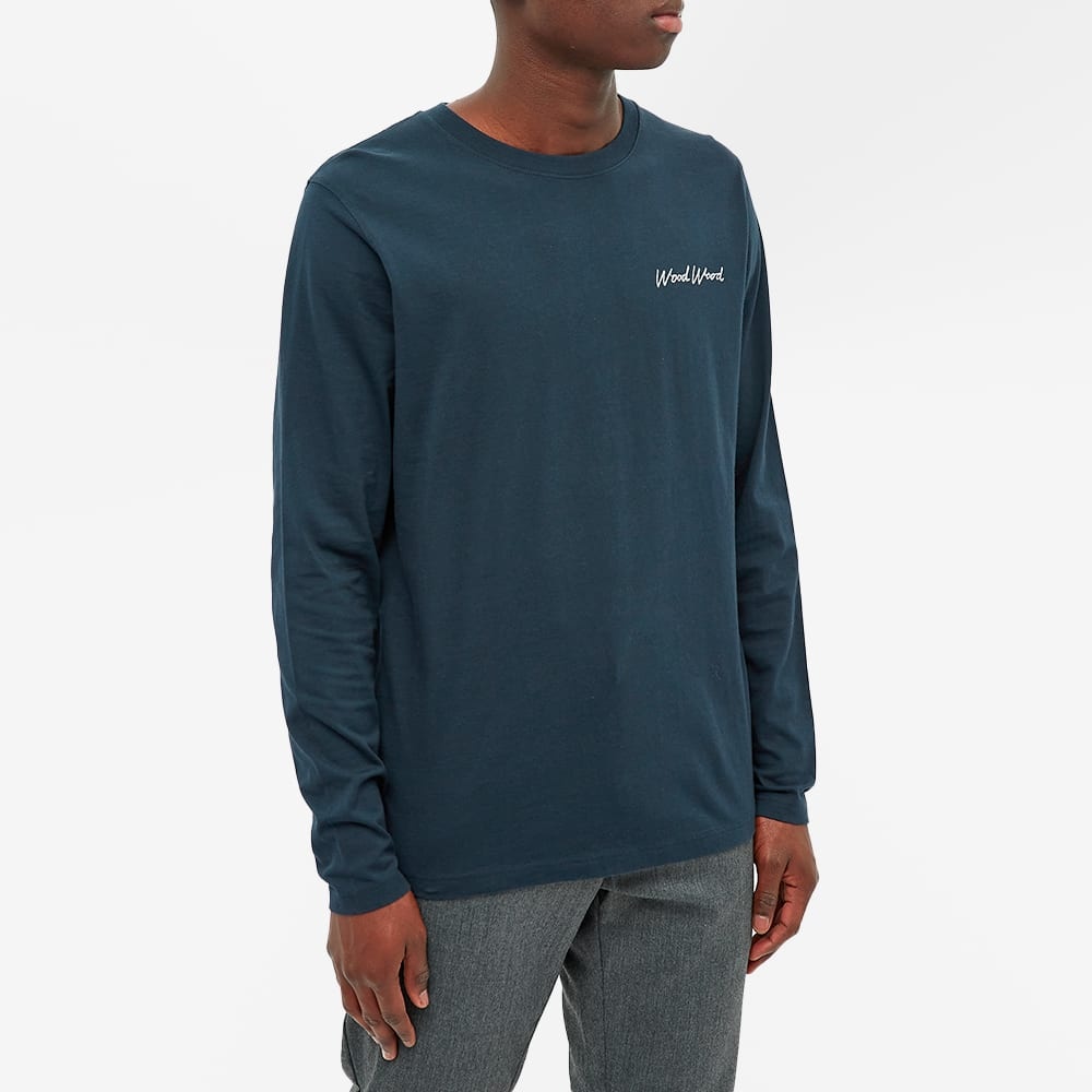 Wood Wood Long Sleeve Peter Drawing Tee - 6