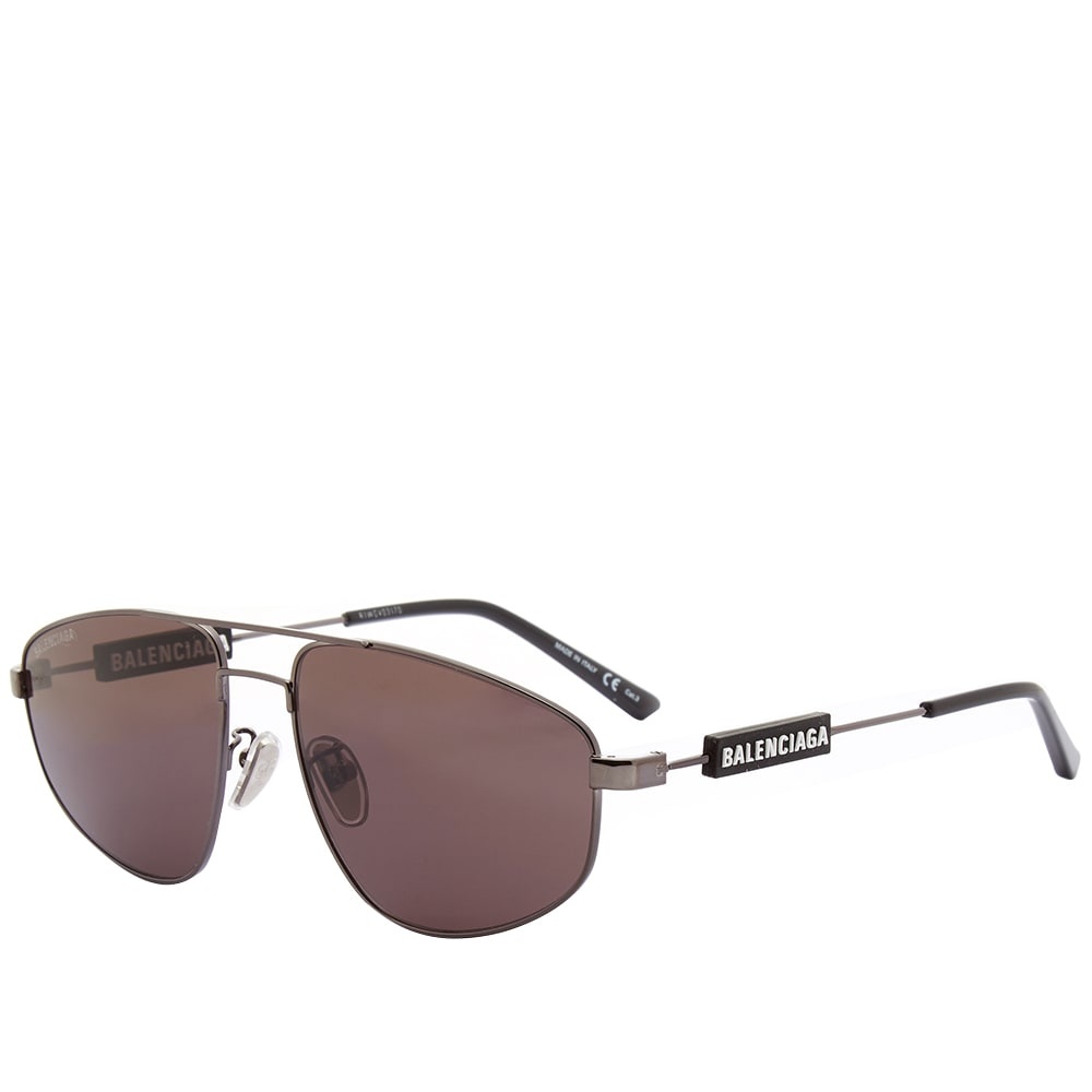 Balenciaga Tag Metal Sunglasses - 1