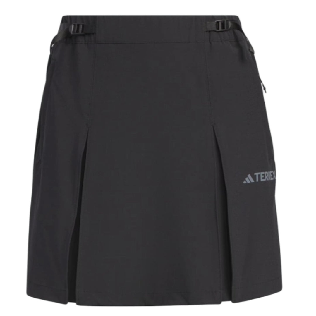 (WMNS) adidas Aeroready 4-Way Stretch Skirt 'Black' IS0307 - 1