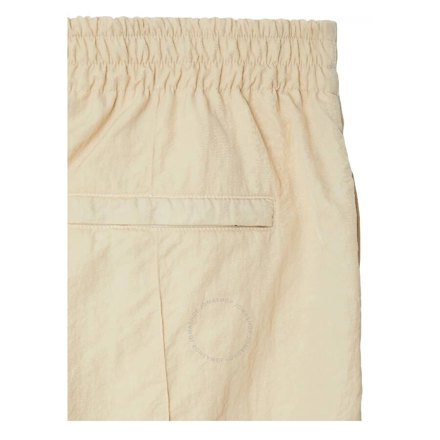 Burberry Wide-Leg Crinkle Sweatpants - 3