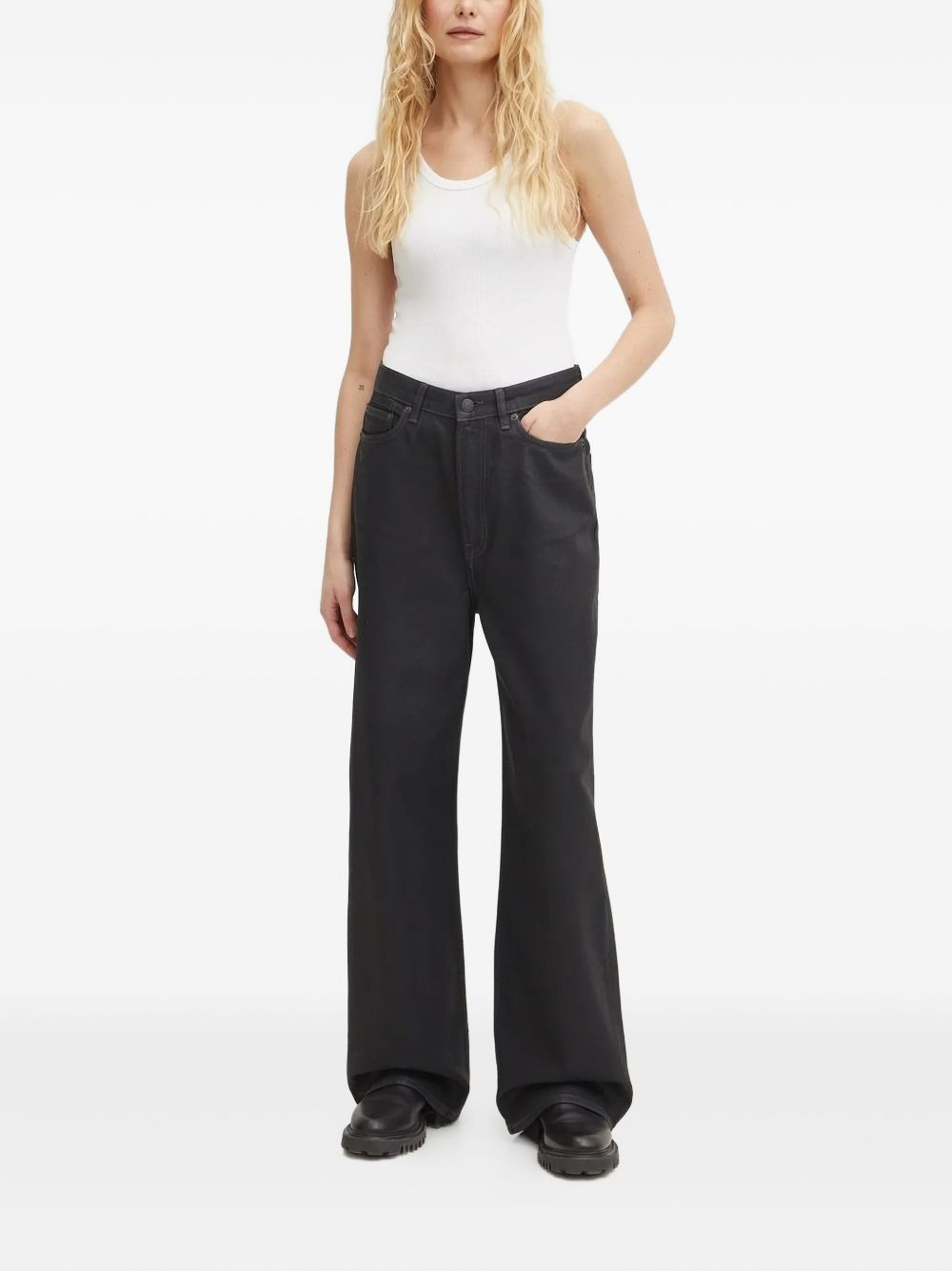 high waist jeans - 2