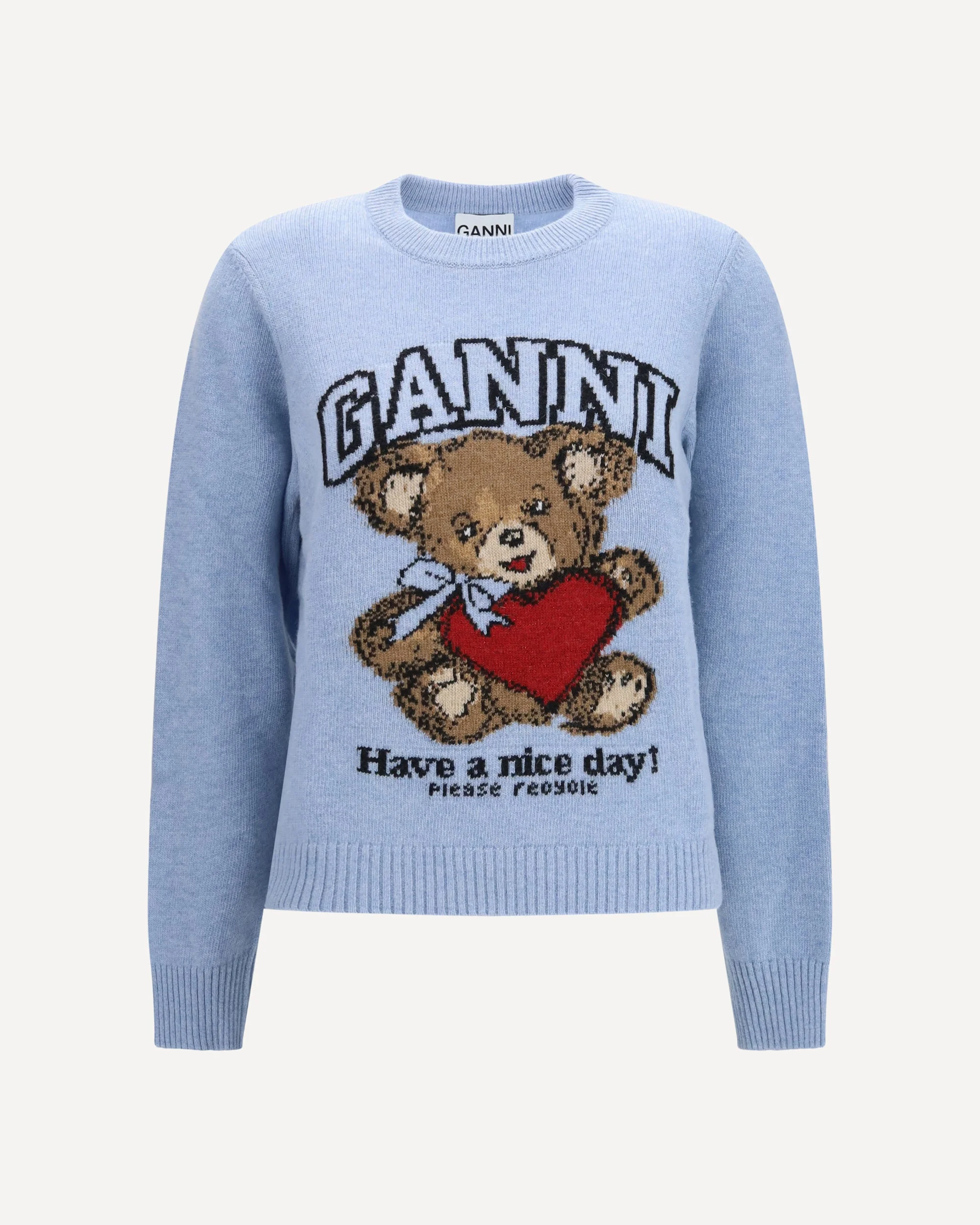 Wool graphic Sweater - 1