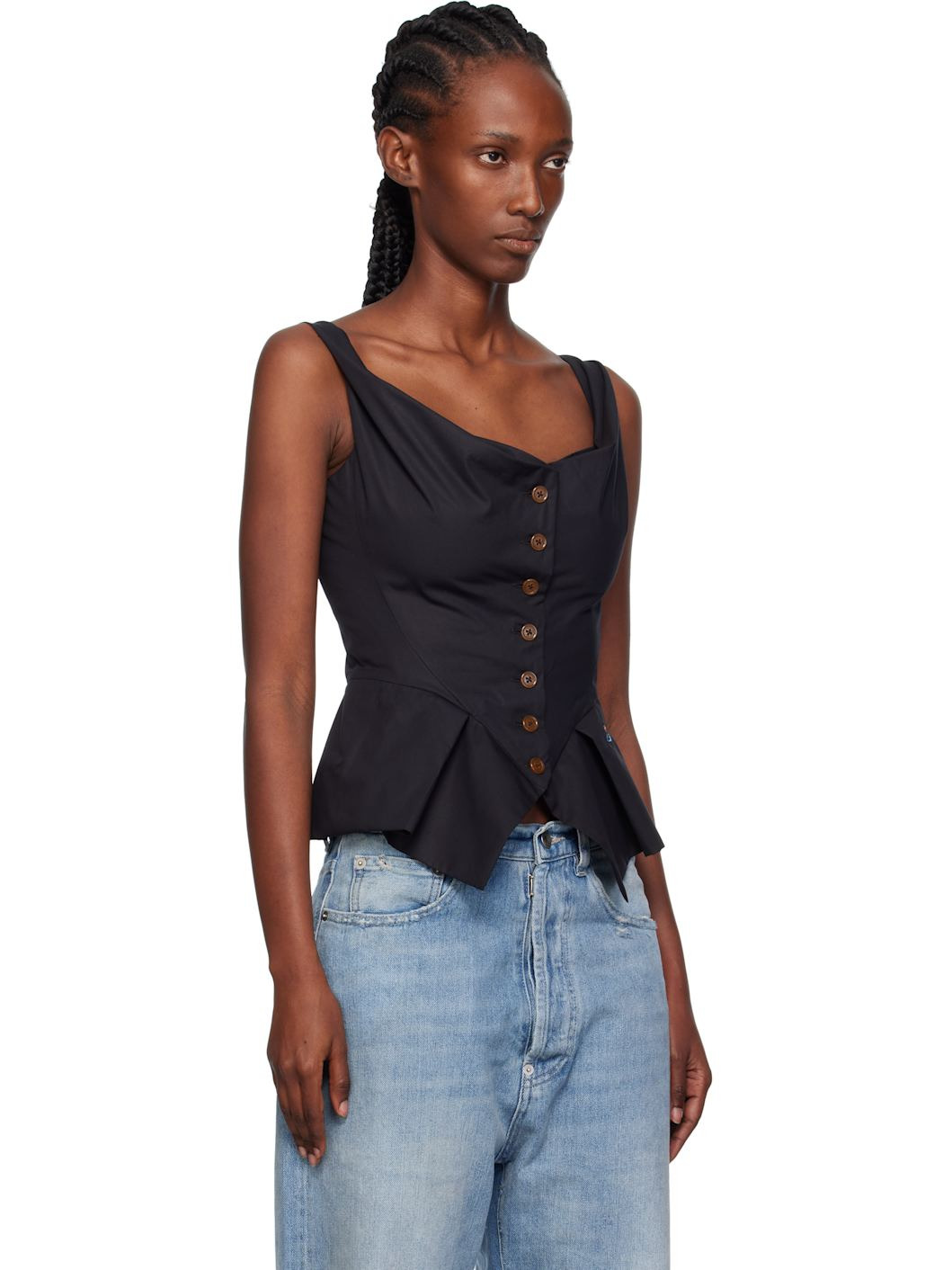 Black Monday Vest Top - 2