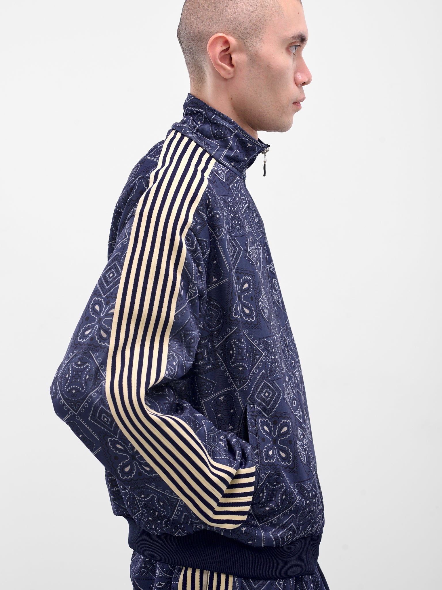 Navy Cookie Bandana Tracksuit Jacket - 5