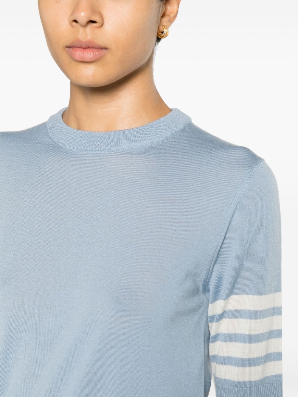 4-Bar high-neck knitted top - 5