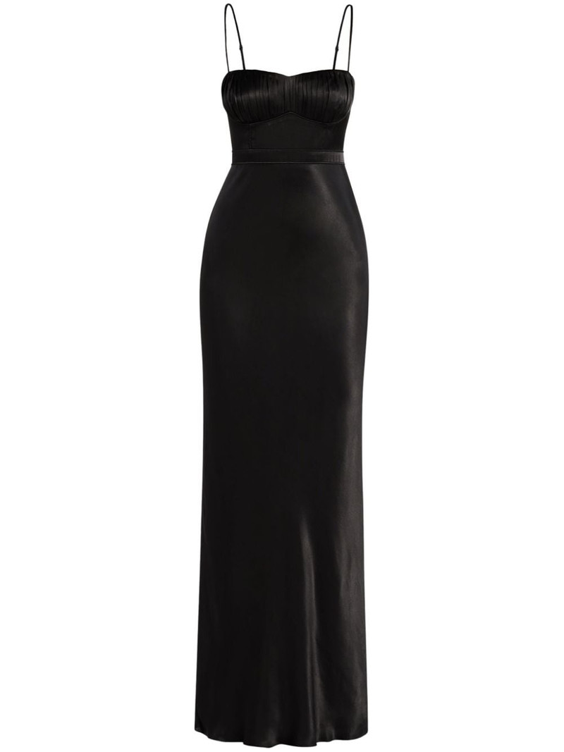 La Lune satin-finish gown 1