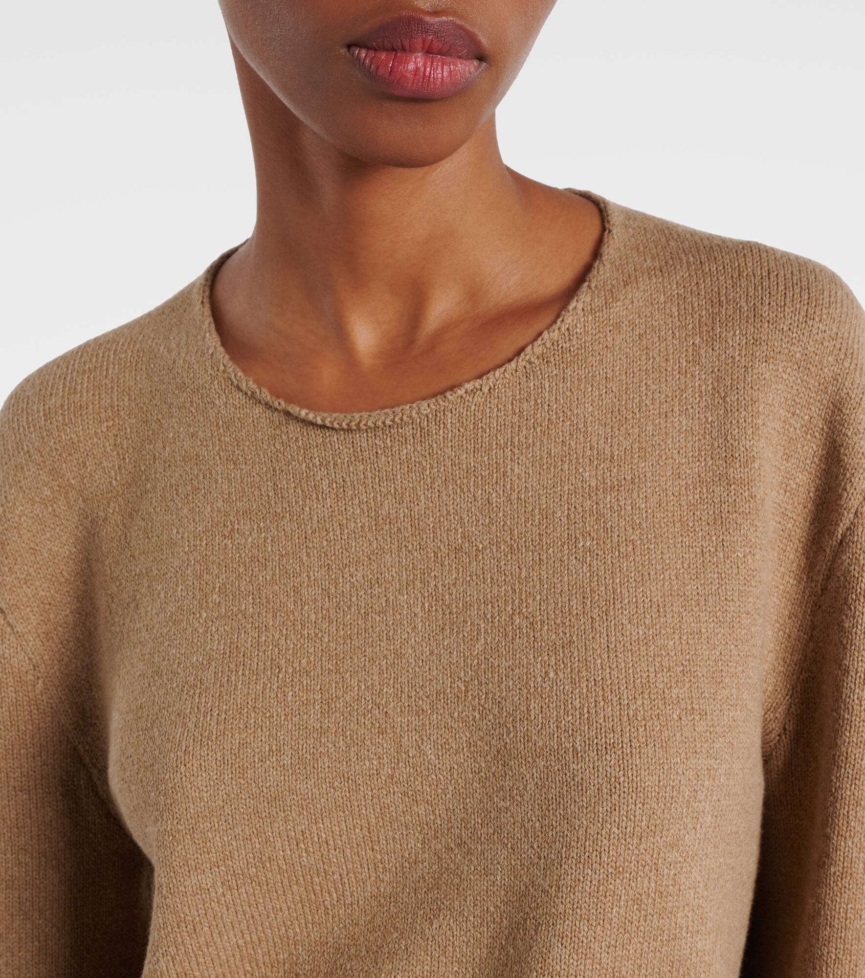 Jhaio cotton and cashmere top - 4