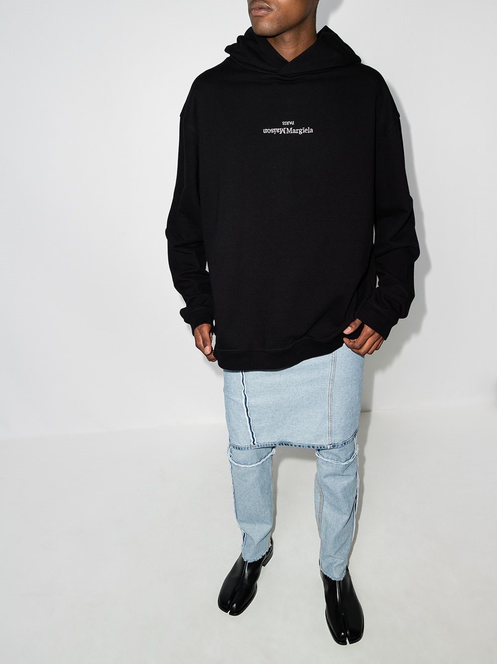 Cotton sweatshirt with logo - 4