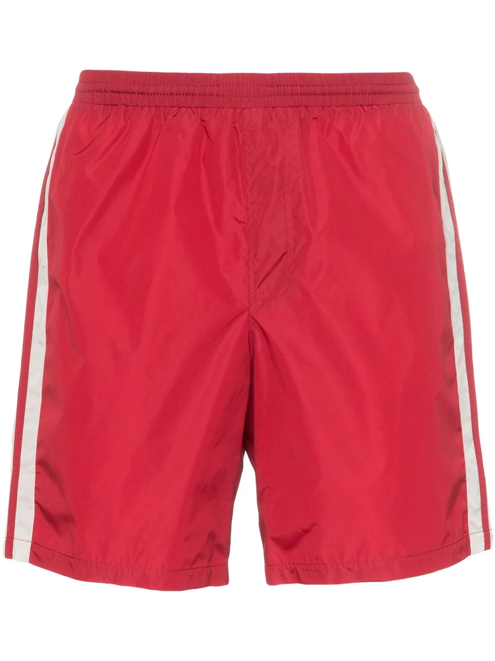 monogram stripe swim shorts - 1