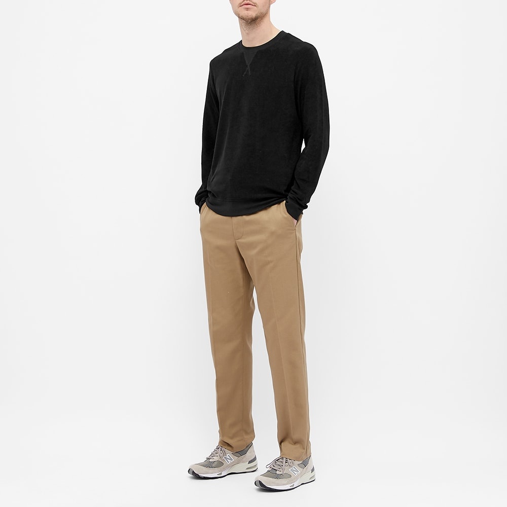 Sunspel Towelling Crew Sweat - 5