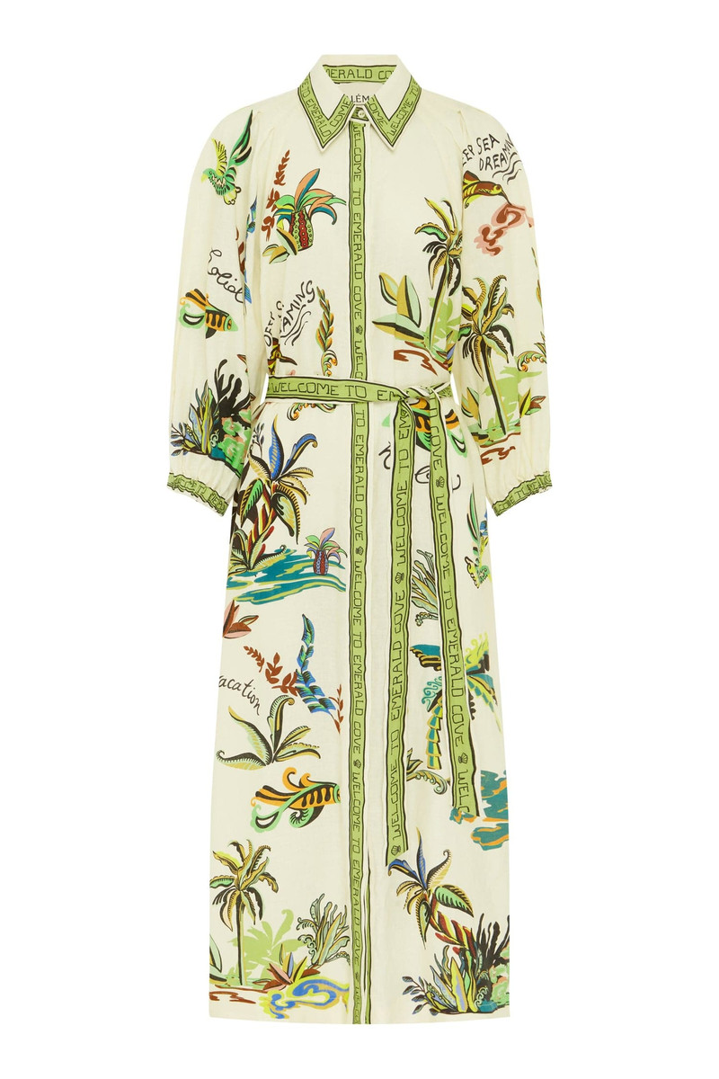 Day Dream Linen Shirtdress 1