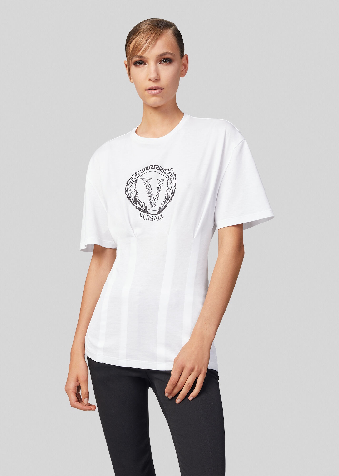 Virtus Crest Motif T-Shirt - 2