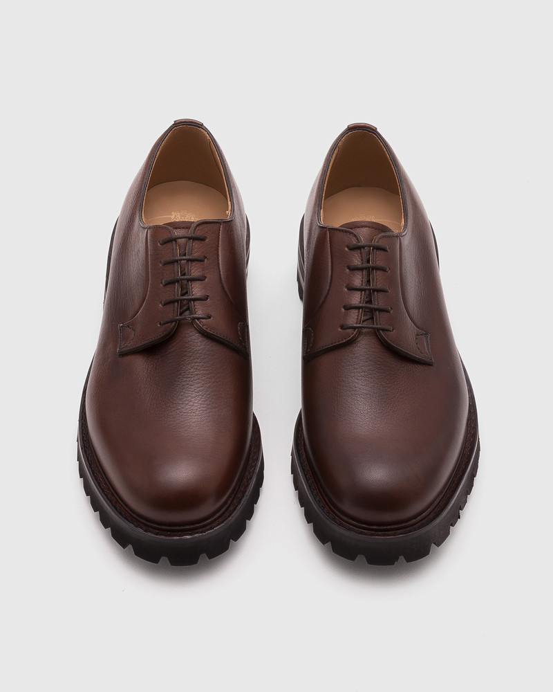 Soft Grain Calf Leather Derby 5