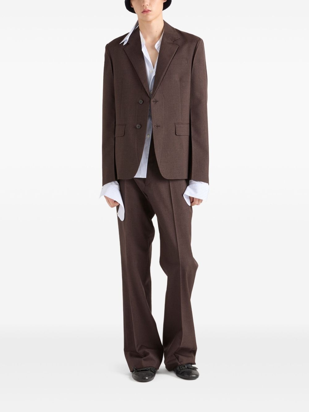 single-breasted blazer - 2