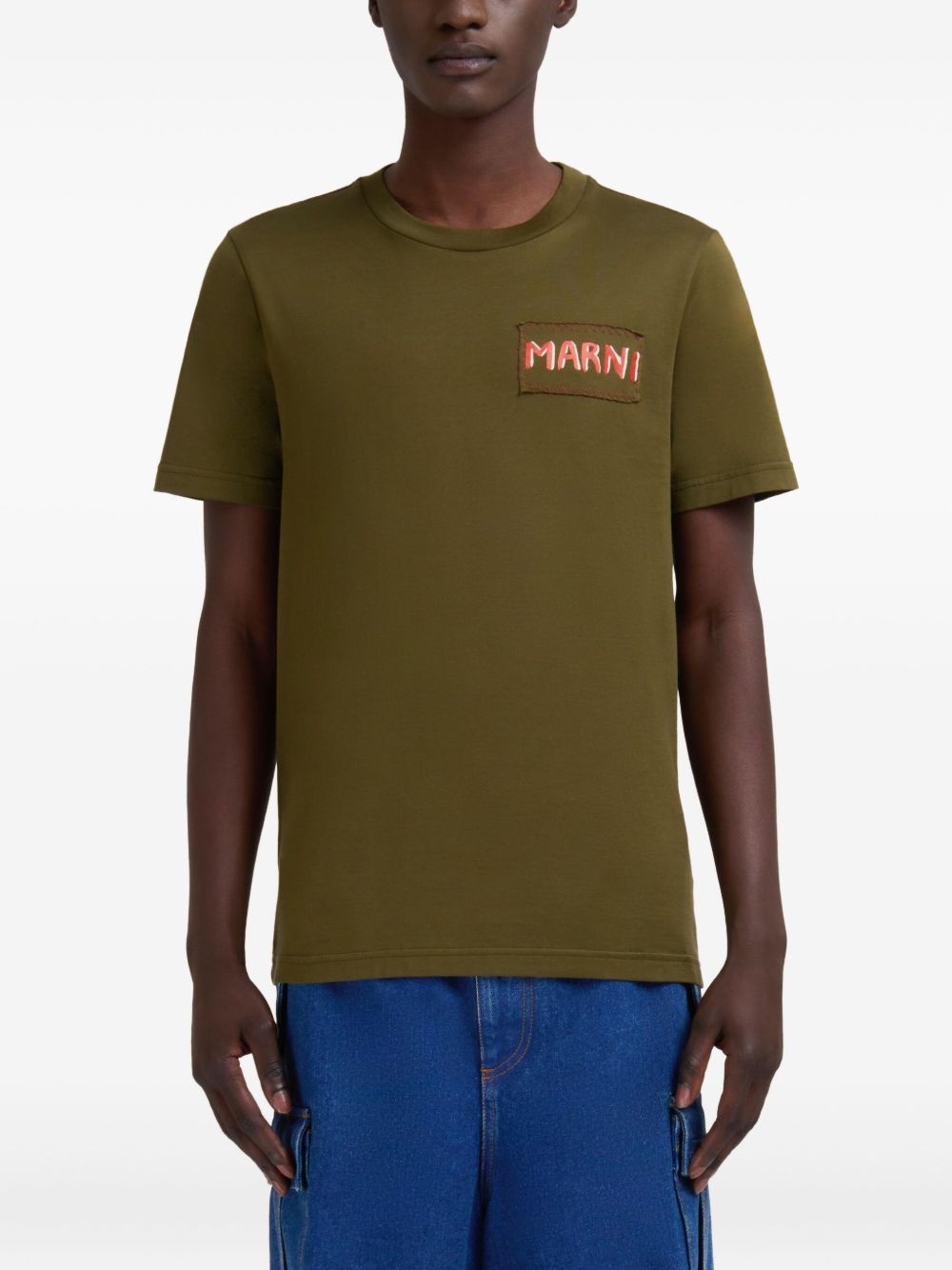 logo-patch T-shirt - 3
