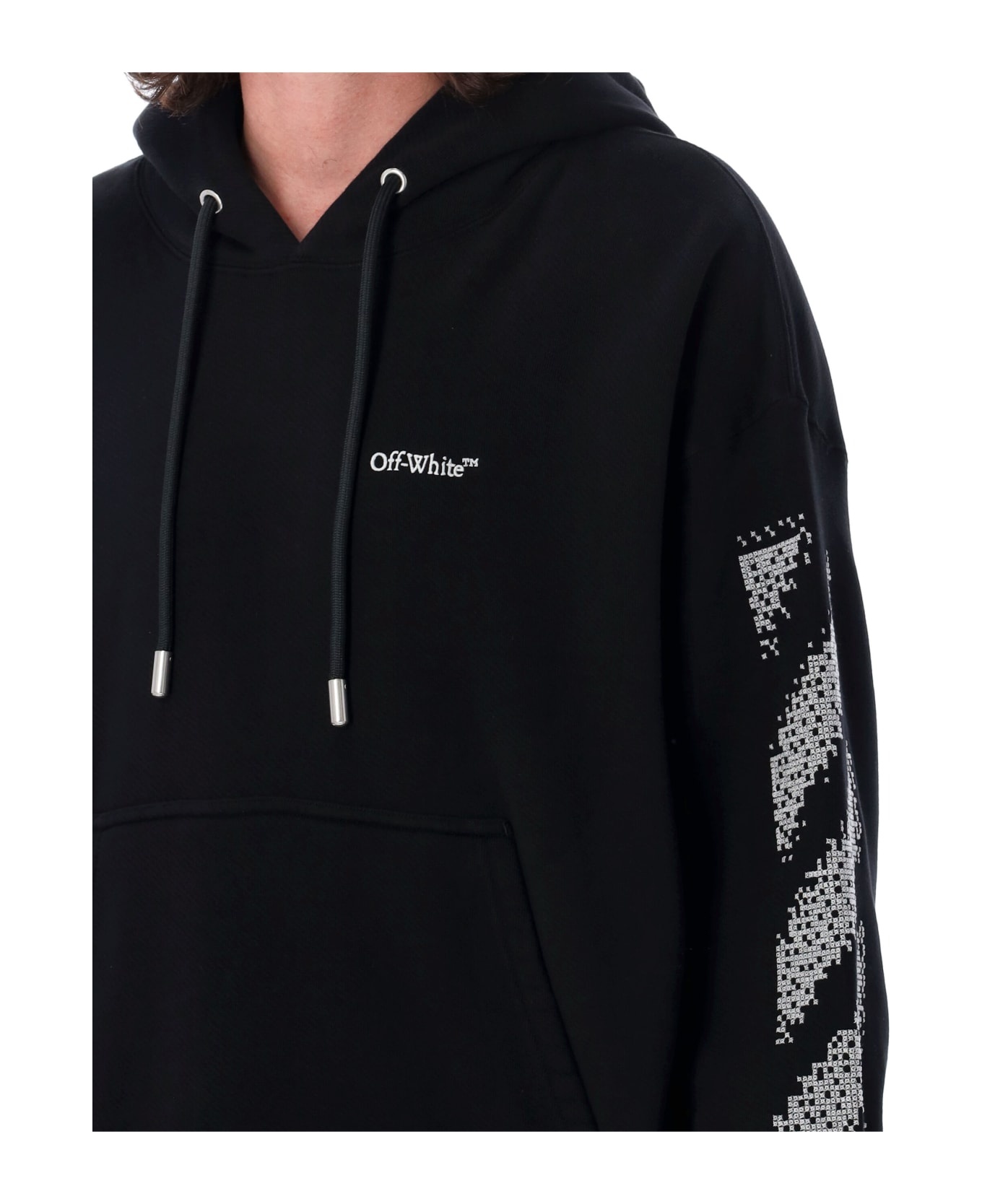 【関税込み】Off-White ブラック Pixel Diag Skate フーディ 844458_02.jpg.jpeg