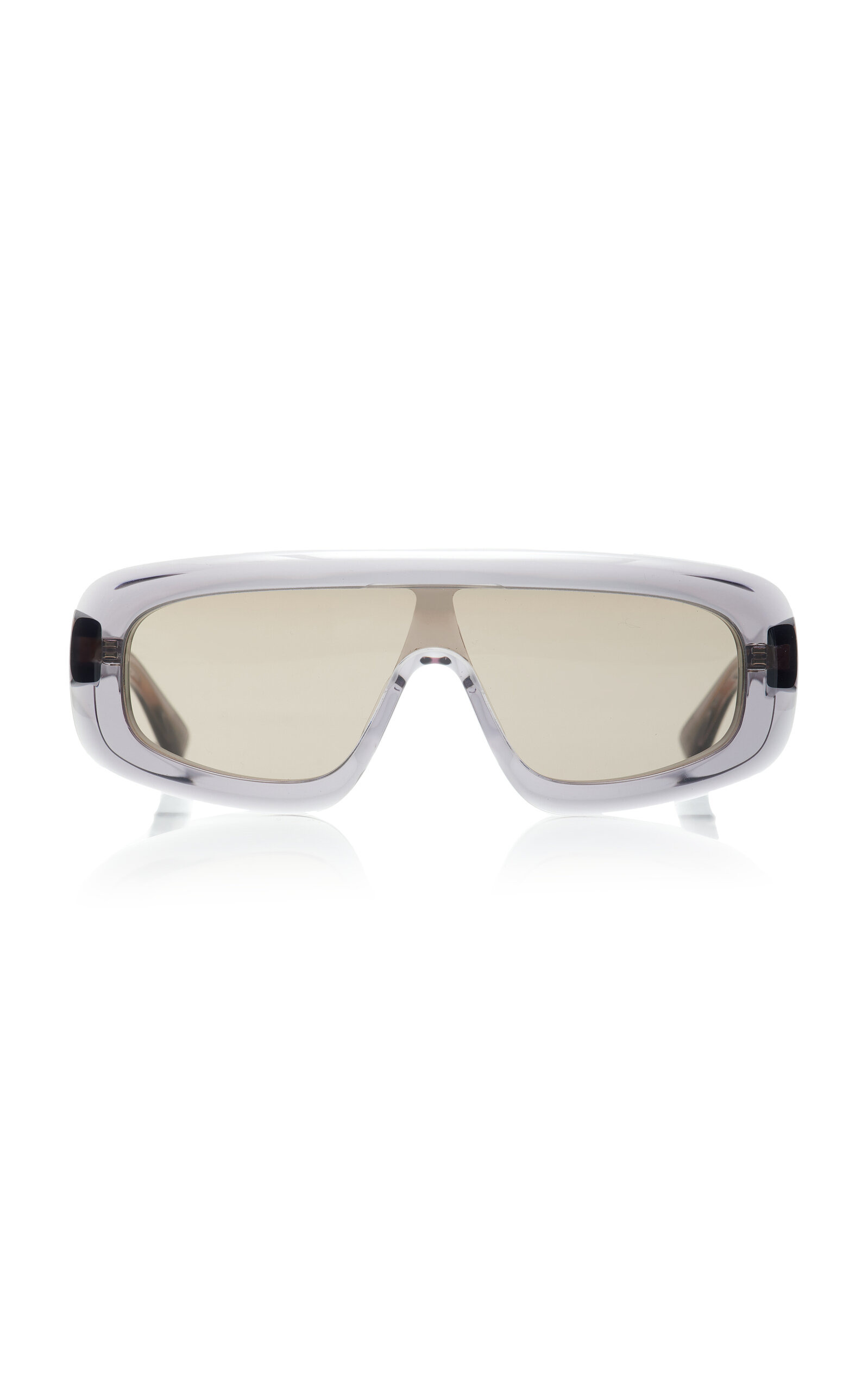 Mask-Frame Acetate, Bio-Nylon Sunglasses grey - 1